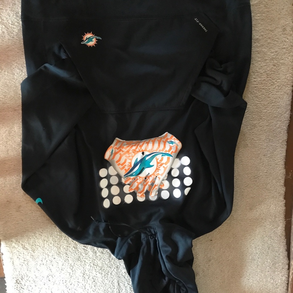 Men’s Nike dolphins hoodie sweatshirt